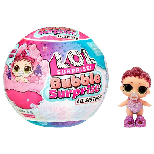 MGA Entertainment L.O.L. Surprise Bubble Surprise Lil Sisters, 1 Stück, sortiert