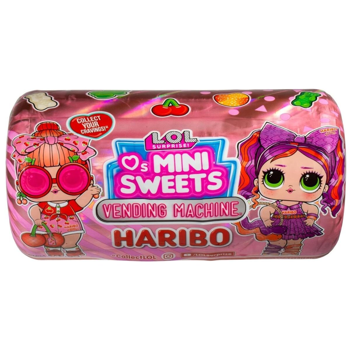 MGA Entertainment L.O.L. Surprise Loves Mini Sweets X Haribo Vending Machine, 1 Stück, sortiert