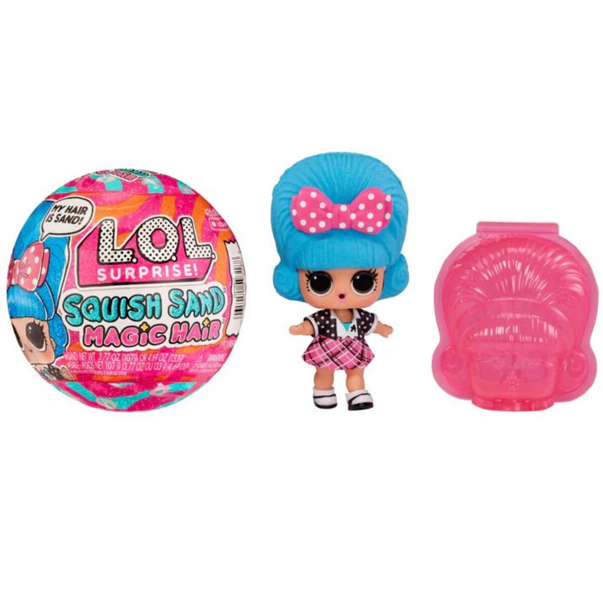 MGA Entertainment LOL Surprise Squish Sand Magic Hair Tots