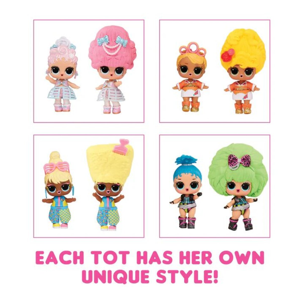 MGA Entertainment LOL Surprise Squish Sand Magic Hair Tots