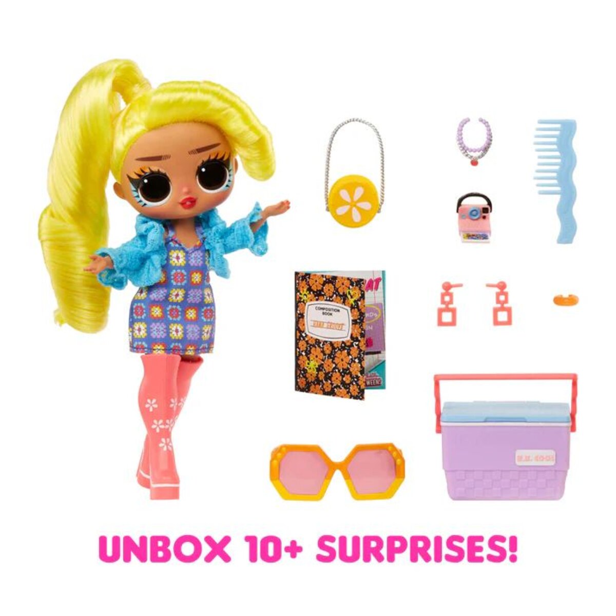 MGA Entertainment LOL Surprise Tweens Modepuppe Hana Groove mit über 10 Überraschungen