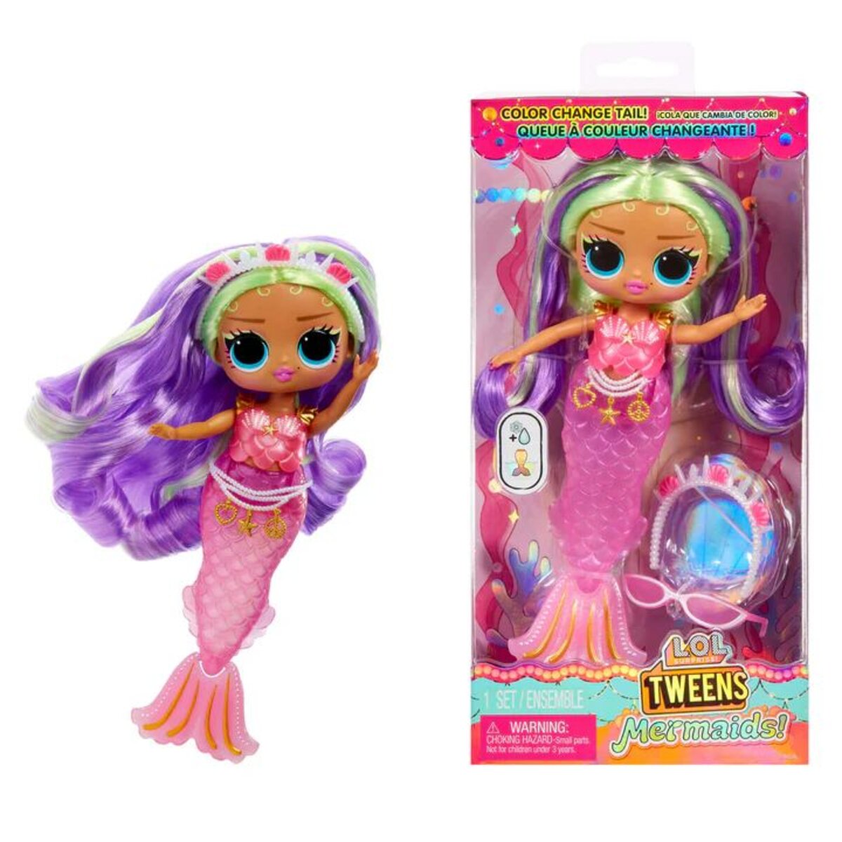 MGA Entertainment L.O.L. Surprise Tweens MERMAID Doll - Cleo Cove