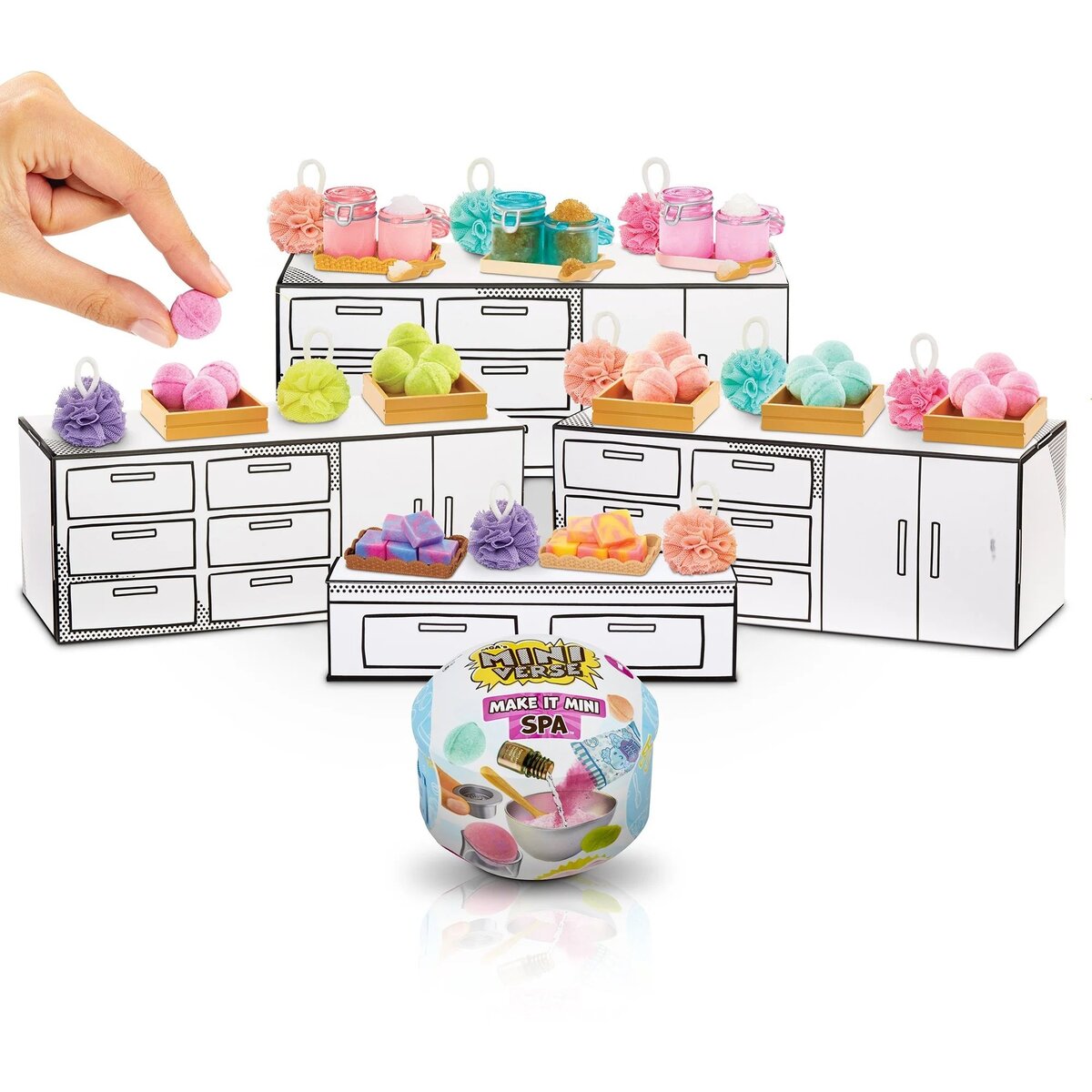 MGA Entertainment Miniverse - Make It Mini Spa in PDQ, sortiert