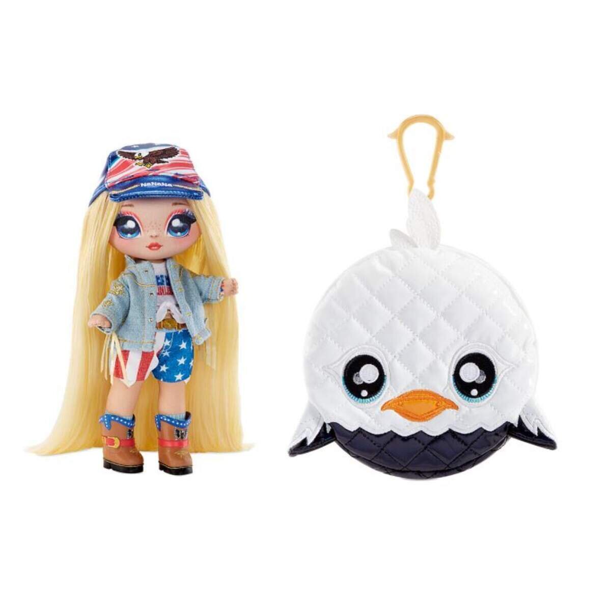 MGA Entertainment Na! Na! Na! 2-in-1 Doll/Purse, 1 Stück, 5-fach sortiert