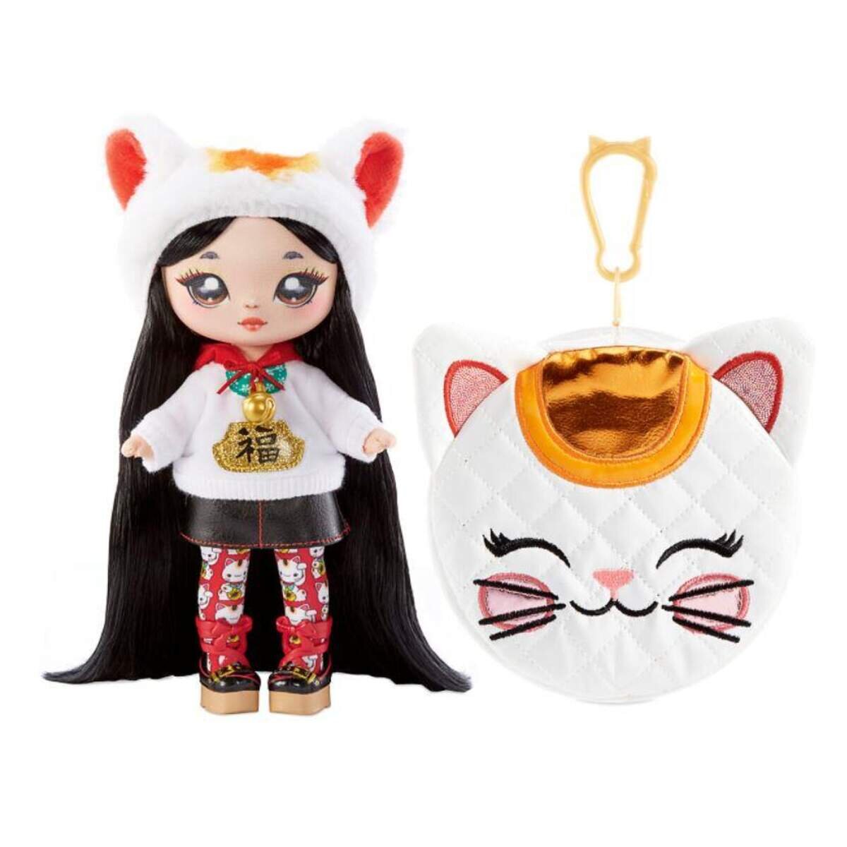 MGA Entertainment Na! Na! Na! 2-in-1 Doll/Purse, 1 Stück, 5-fach sortiert
