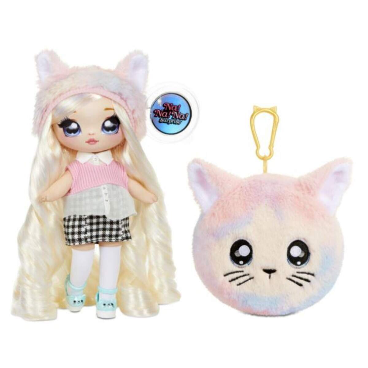 MGA Entertainment Na! Na! Na! Surprise Pom Doll 2in1 Sidekick Wave 4, 1 Stück, sortiert