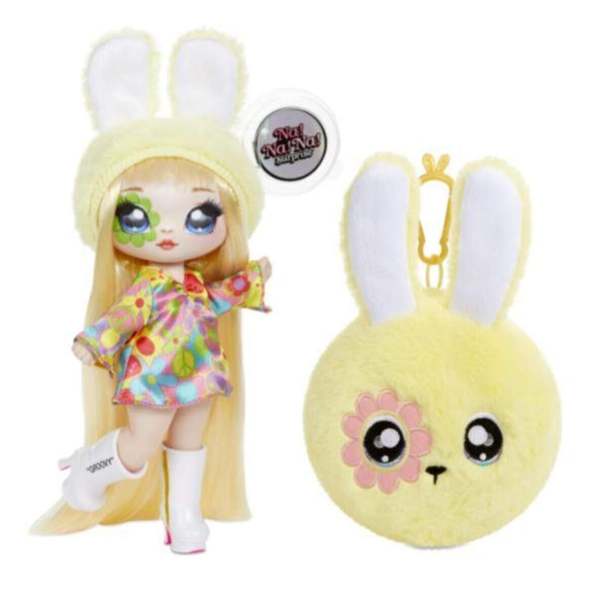 MGA Entertainment Na! Na! Na! Surprise Pom Doll 2in1 Sidekick Wave 4, 1 Stück, sortiert