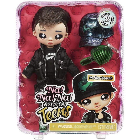 MGA Entertainment Na! Na! Na! Surprise Teens Doll Series 2- Parker Scorch (Dragon Boy)