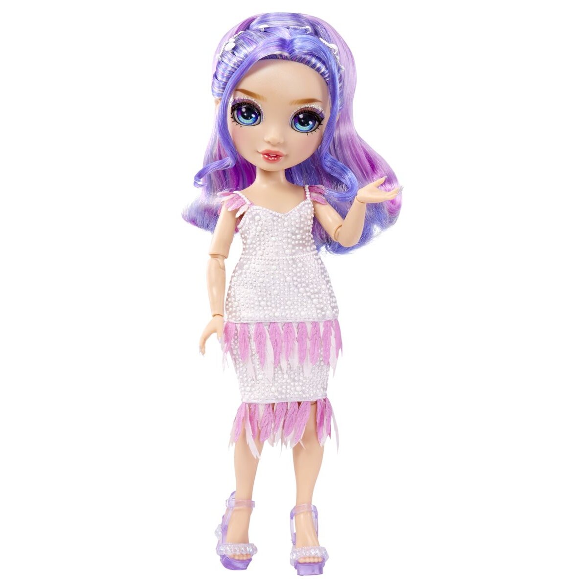 MGA Entertainment Rainbow High Fantastic Fashion Doll- Violet (purple)