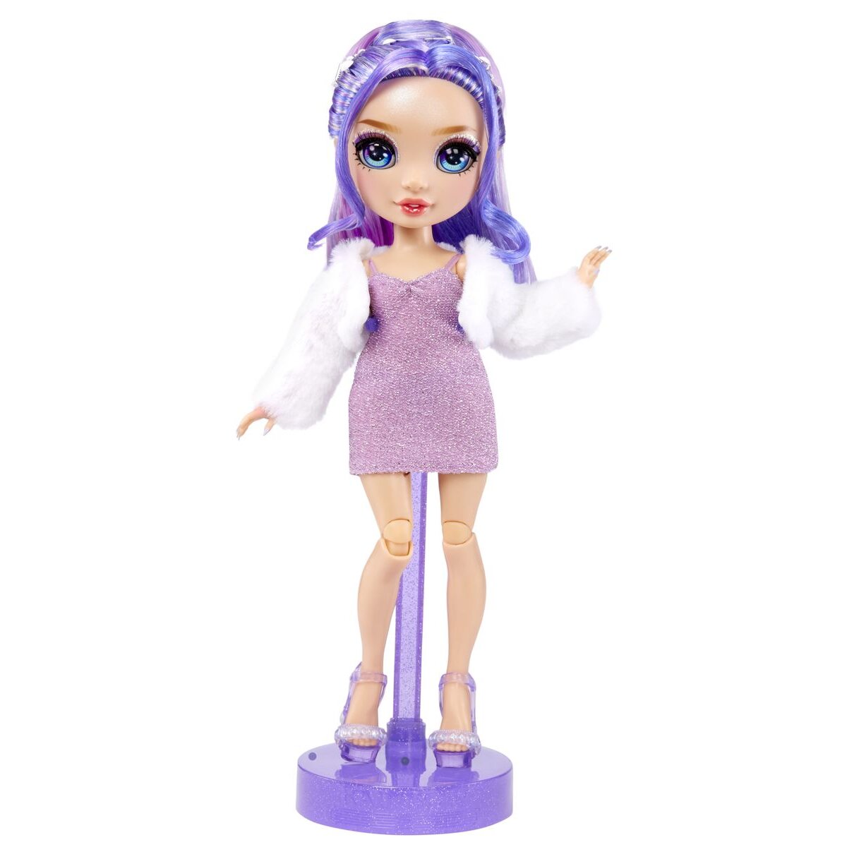 MGA Entertainment Rainbow High Fantastic Fashion Doll- Violet (purple)