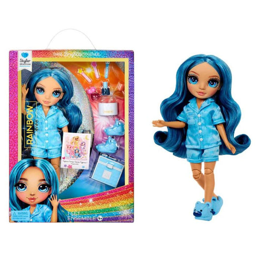 MGA Entertainment Rainbow High Jr. High PJ Party Skyler (blau)