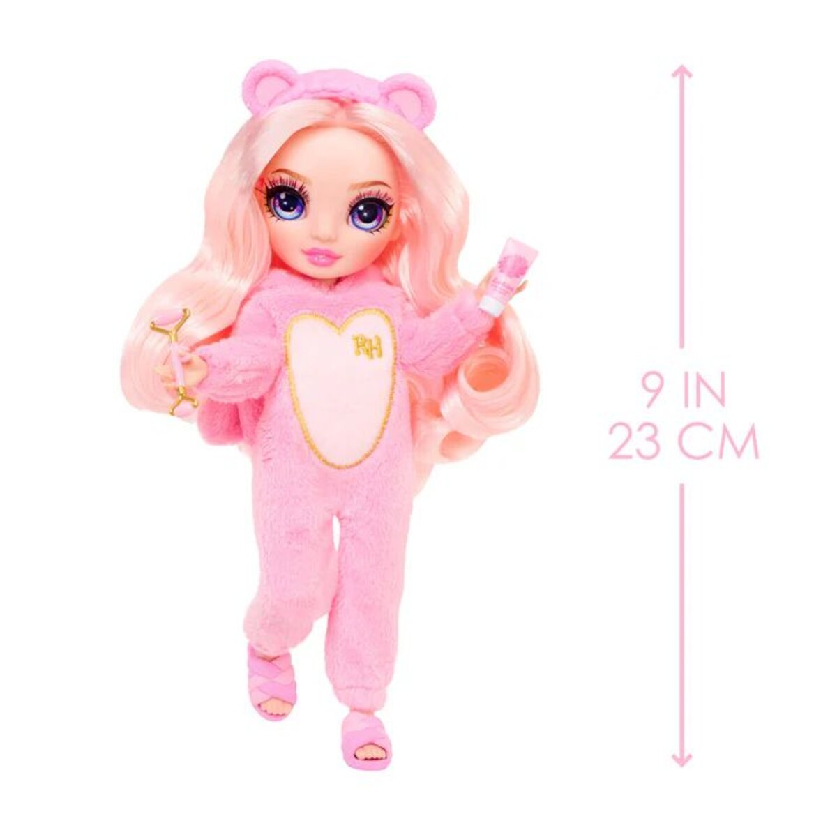 MGA Entertainment Rainbow High Junior High PJ Party Fashion Doll - Bella (Pink)