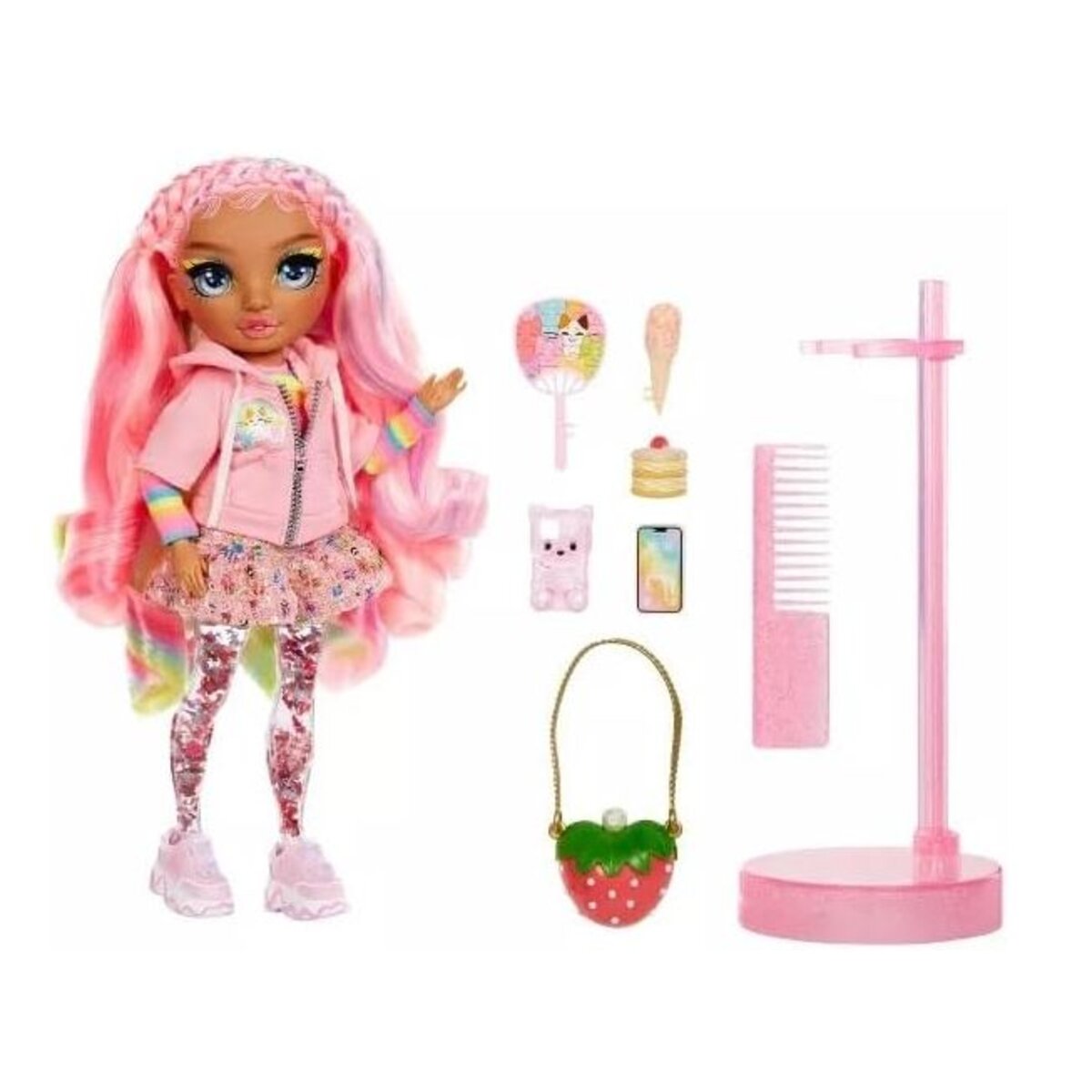 MGA Entertainment Rainbow High Sparkle & Shine Fashion Dolls - ROSETTA (Pink)