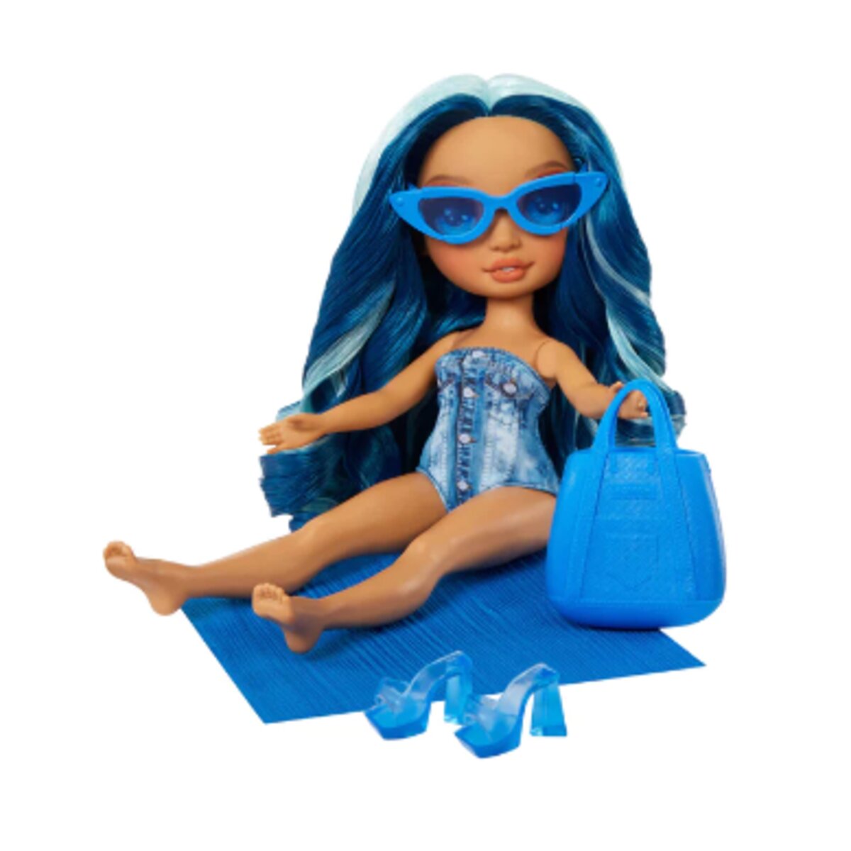 MGA Entertainment Rainbow High Swim & Style Skyler Puppe, 28 cm