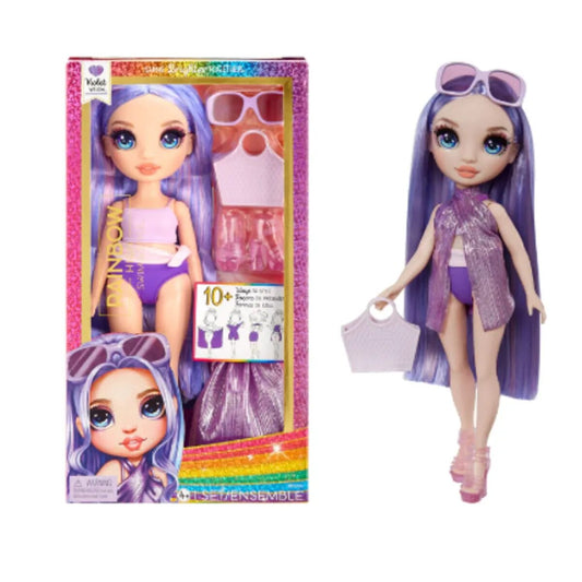 MGA Entertainment Rainbow High Swim & Style Violet