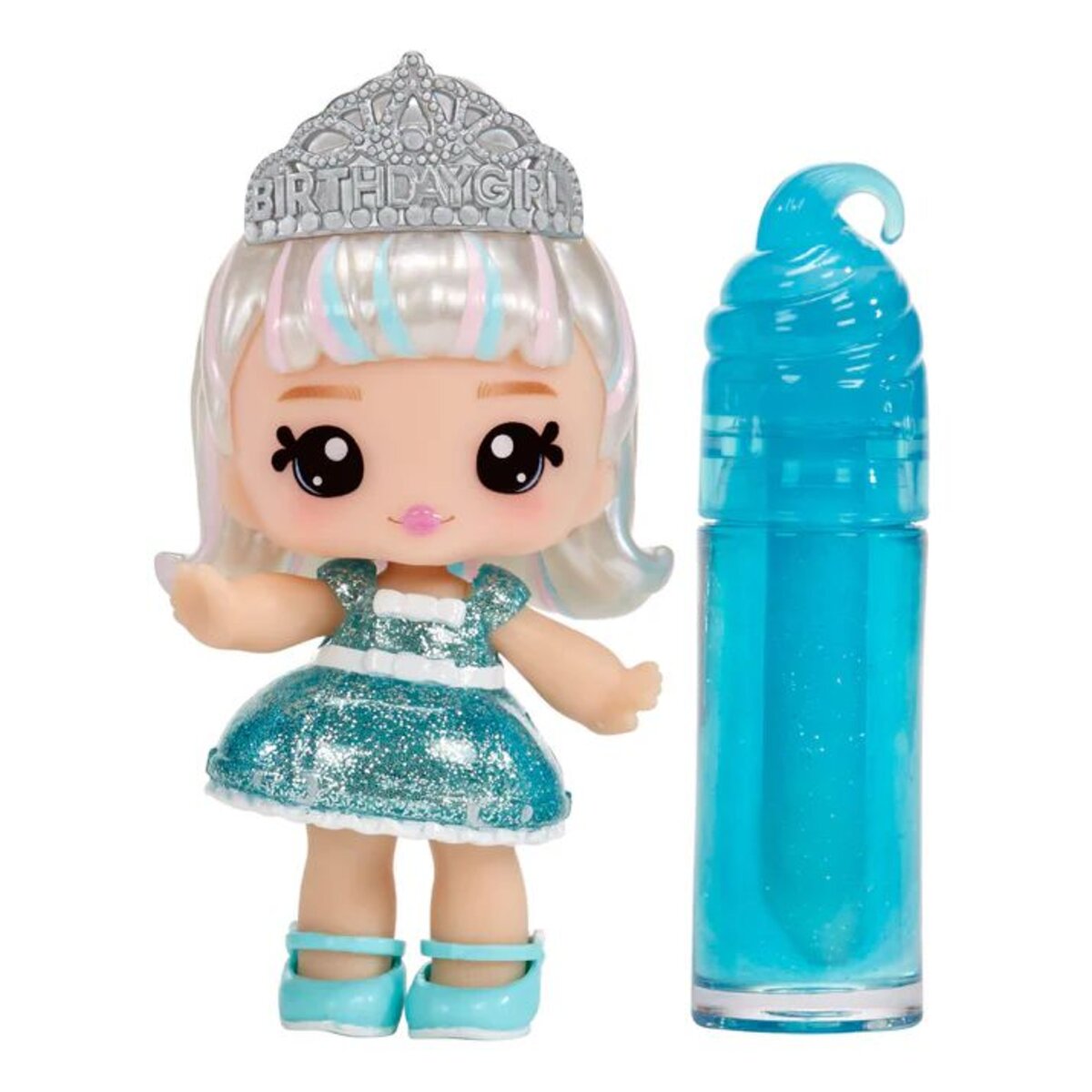 MGA Entertainment Yummiland Lipgloss Doll - Callie Birthday Cake