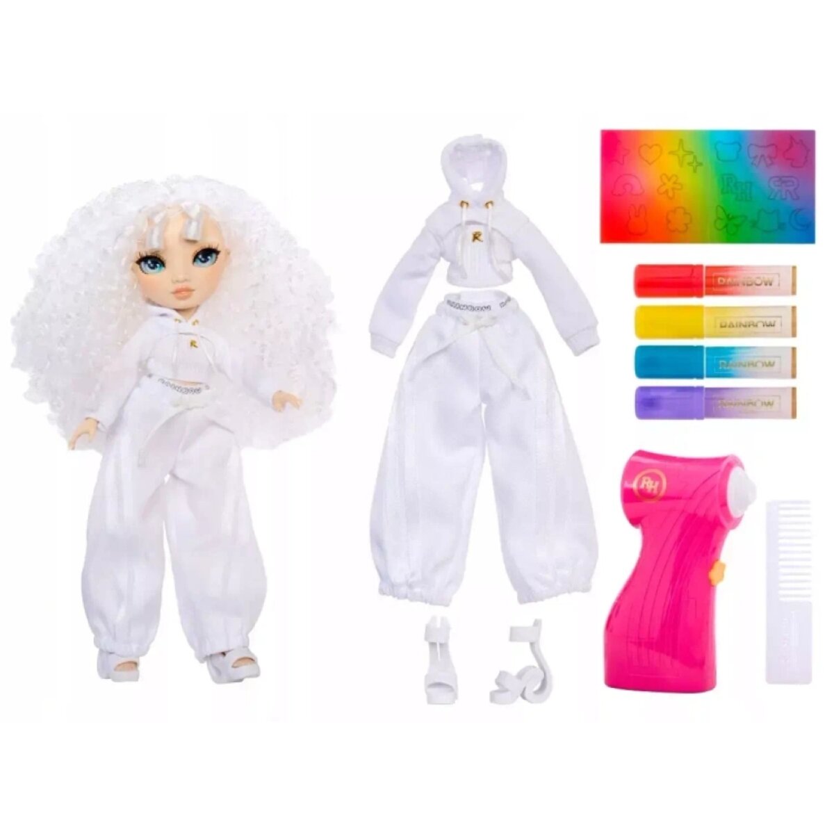 MGA Rainbow High Air Brush & Create Puppe