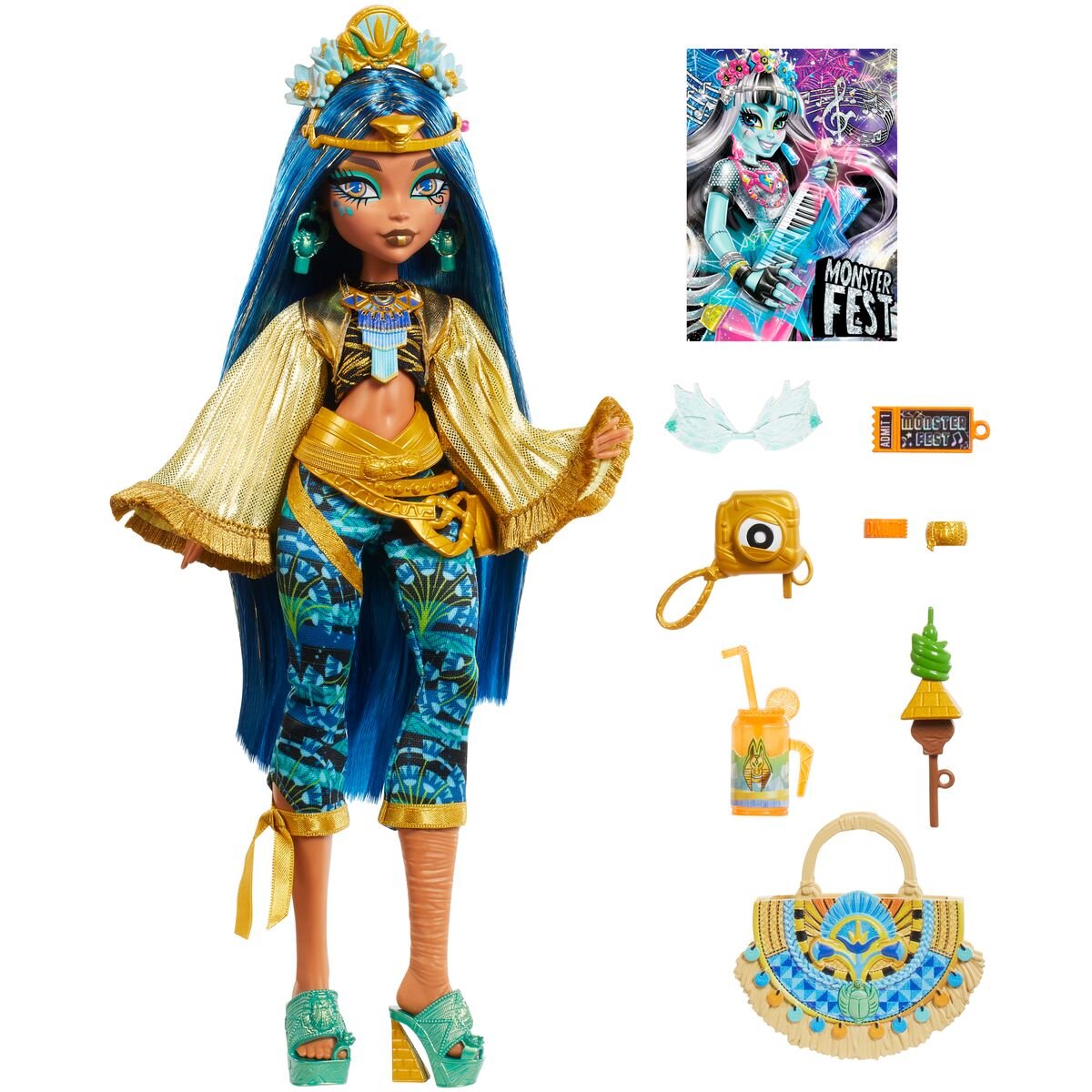 Monster High Monster Fest Cleo De Nile Puppe