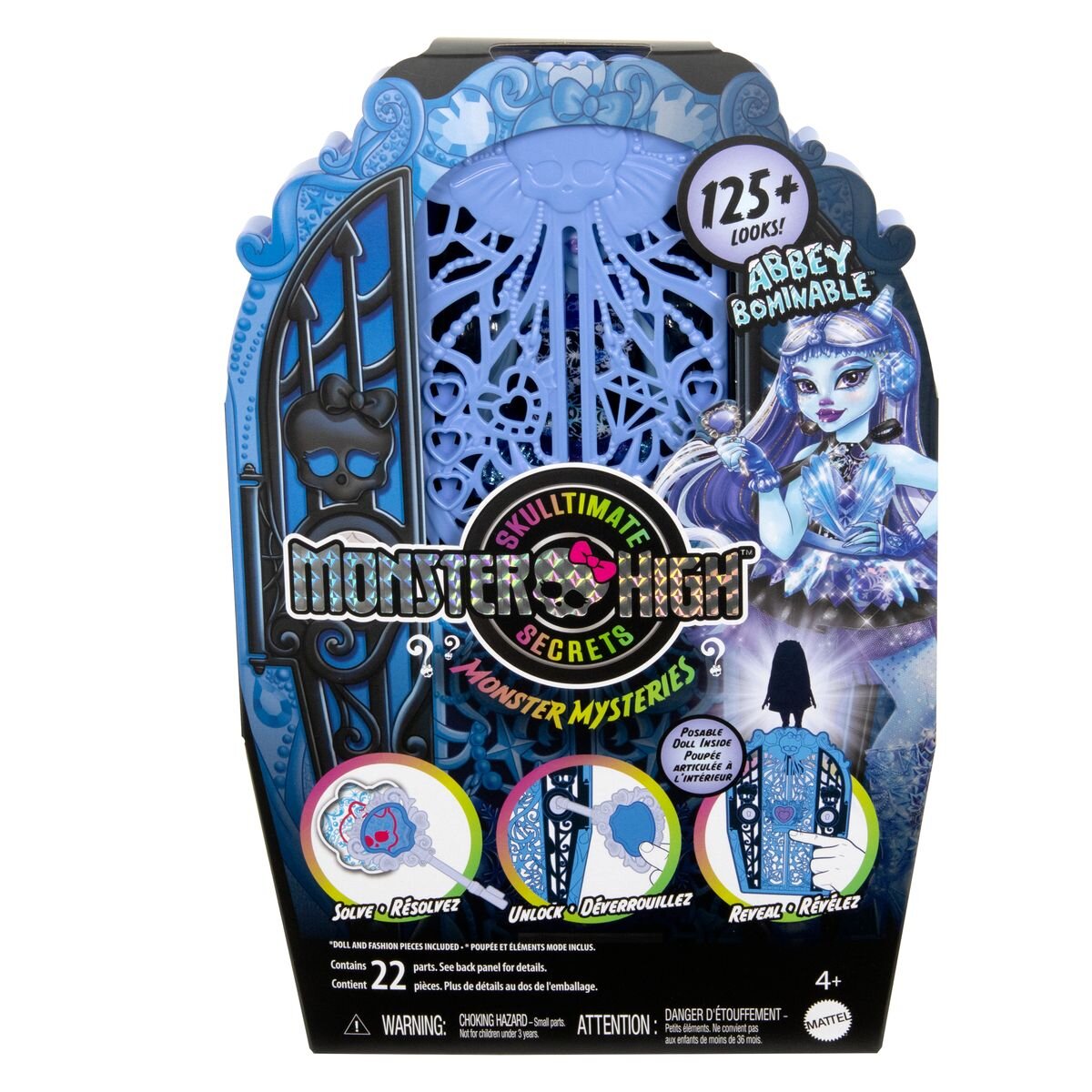 Monster High Verborgene Schätze Monster Mysteries Abbey Bominable Puppe