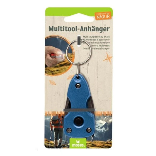 moses. Expedition Natur Multitool-Anhänger, 1 Stück, 3-fach sortiert