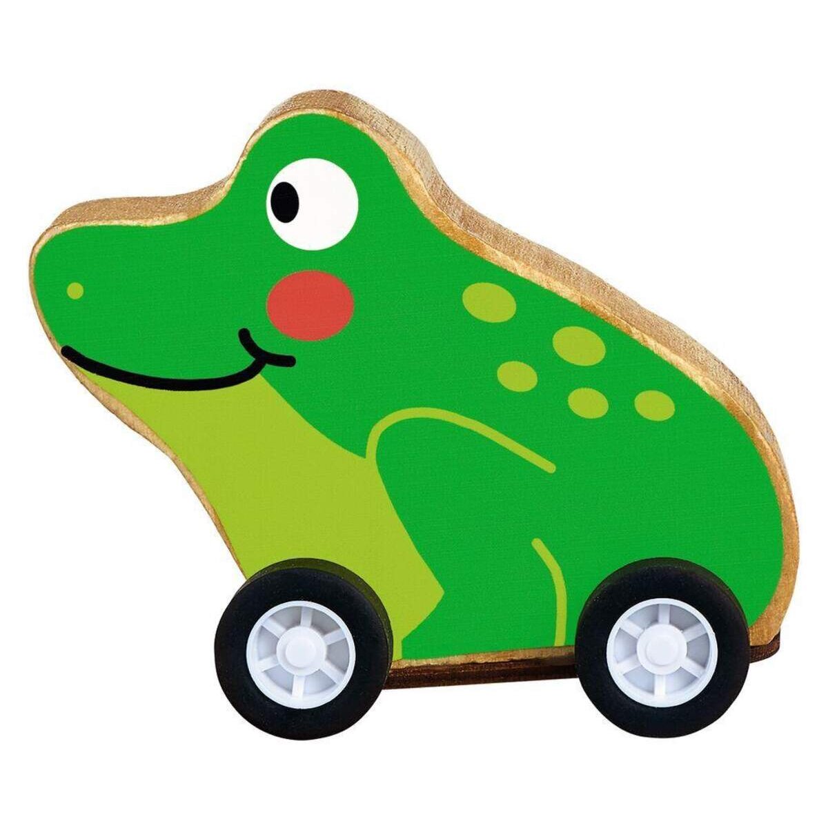 moses. Flinke Rückziehtiere aus Holz, sortiert