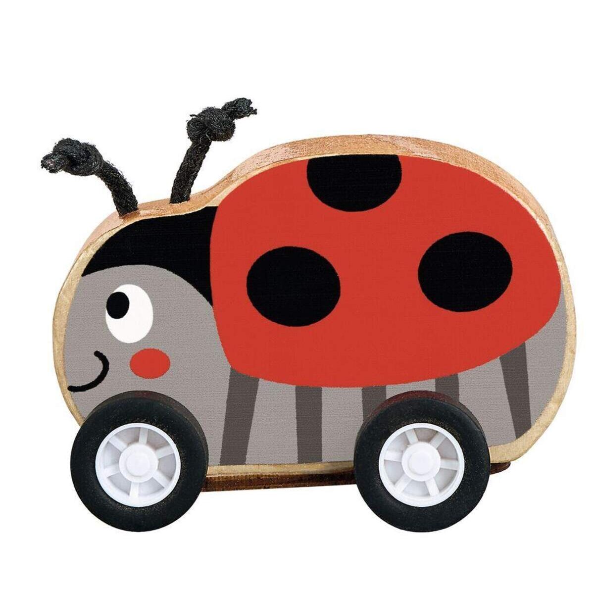 moses. Flinke Rückziehtiere aus Holz, sortiert