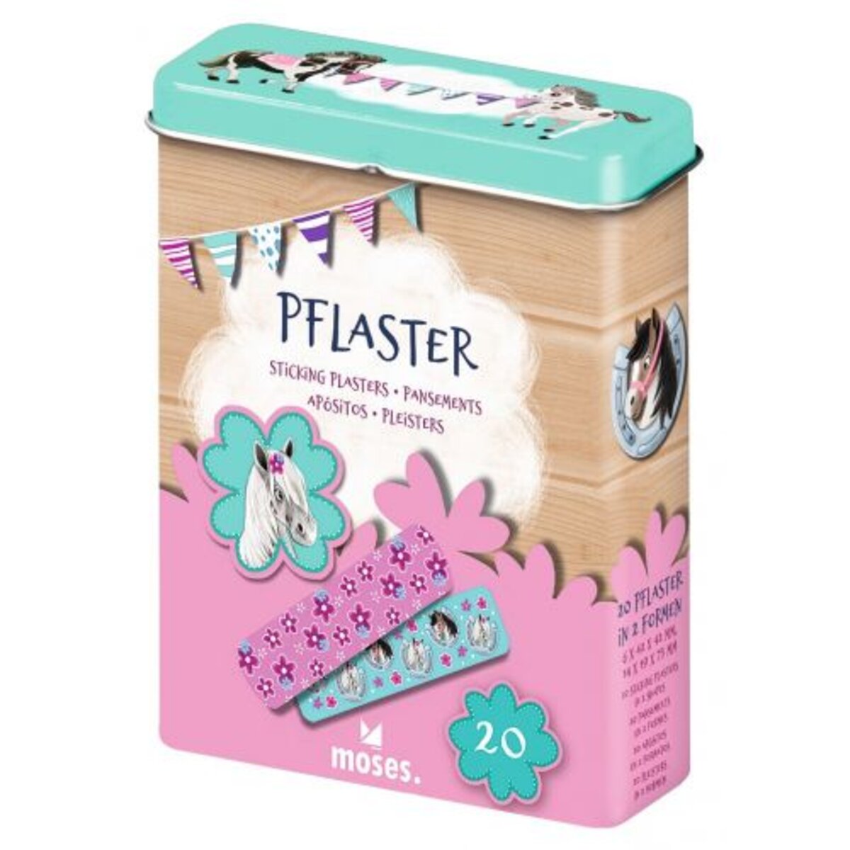 moses. Pflaster Pferde