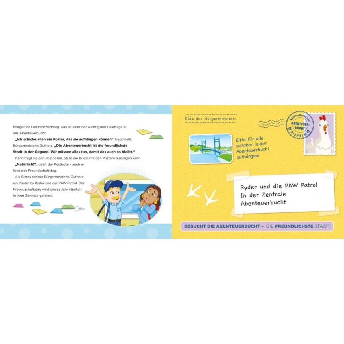 Nelson PAW Patrol Mitmachbuch: Post von der PAW Patrol