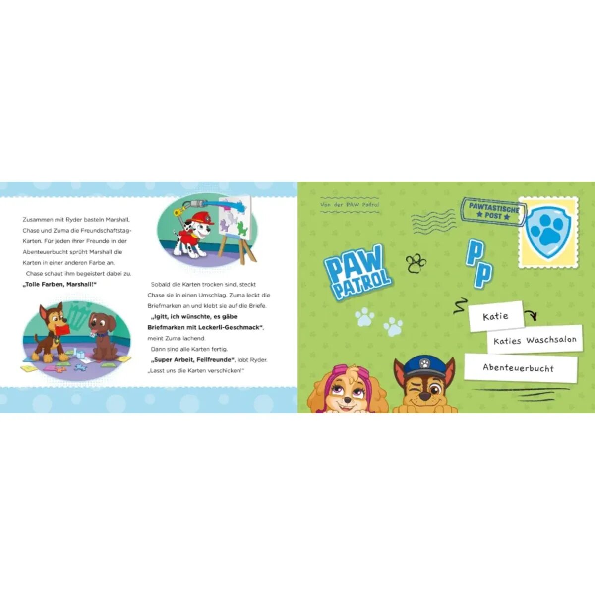 Nelson PAW Patrol Mitmachbuch: Post von der PAW Patrol