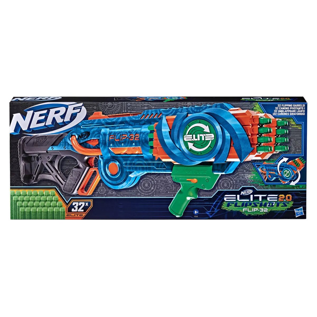 Nerf Elite 2.0 Flipshots Flip-32