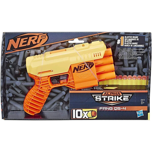 Nerf Fang QS-4 Alpha Strike Spielzeug-Blaster inklusive 10 Nerf Elite Darts