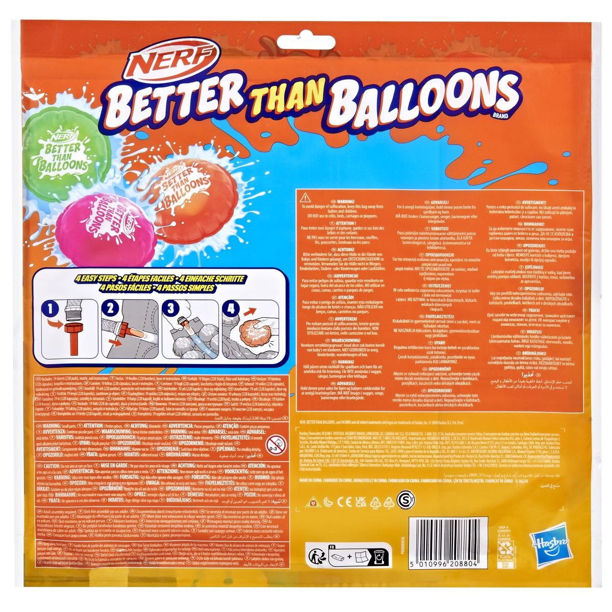 Nerf Super Soaker Better Than Balloons 228er Pack