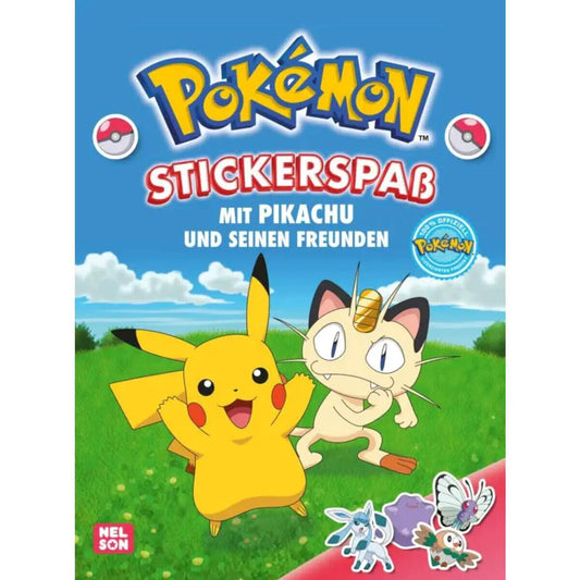 Neslon Pokemon: Stickerspaß mit Pikachu und seinen Freunden