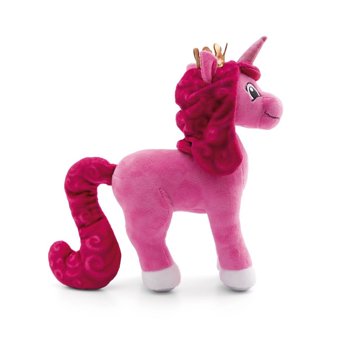 NICI Kuscheltier Lissy PONY Einhorn Selina 22cm stehend rosa-pink