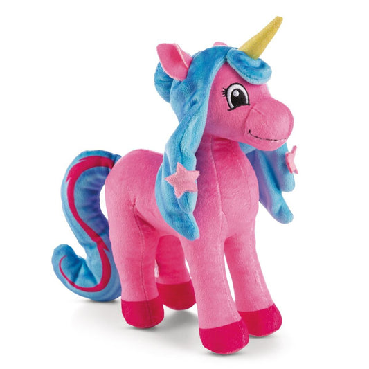 NICI Kuscheltier Lissy PONY Einhorn Roxy 22cm stehend pink-türkis