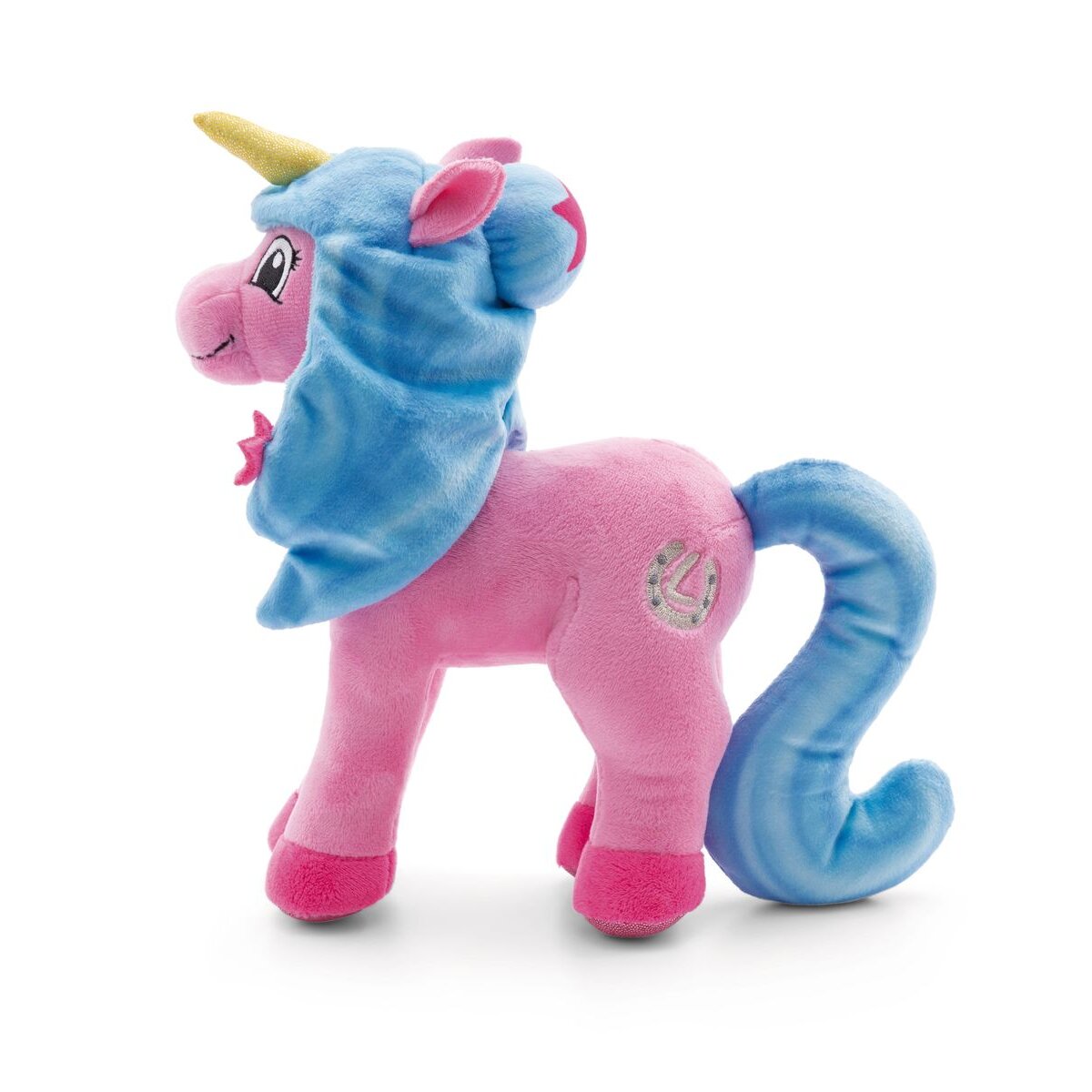 NICI Kuscheltier Lissy PONY Einhorn Roxy 22cm stehend pink-türkis