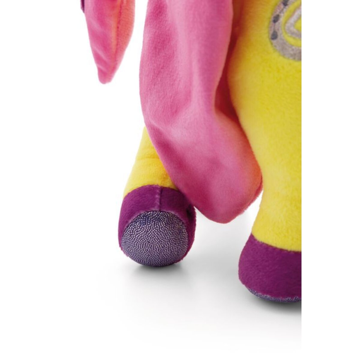 NICI Kuscheltier Lissy PONY Einhorn Dilara 17cm stehend gelb-pink