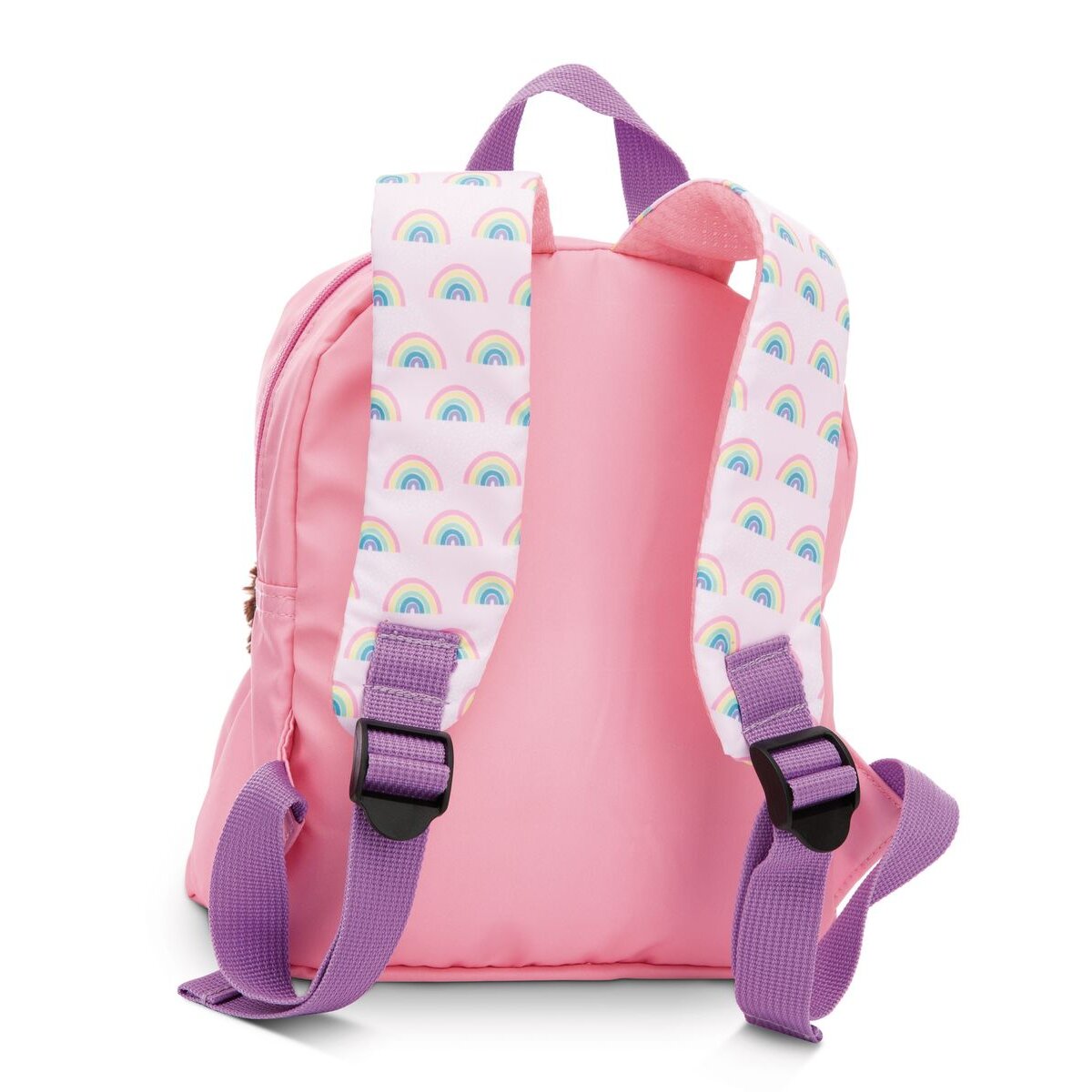 NICI Rucksack mit Roter Panda Plüschtier pink