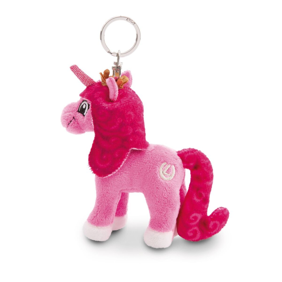 NICI Schlüsselanhänger Lissy PONY Einhorn Selina 10cm rosa-pink