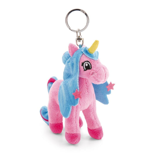NICI Schlüsselanhänger Lissy PONY Einhorn Roxy 10cm pink-türkis