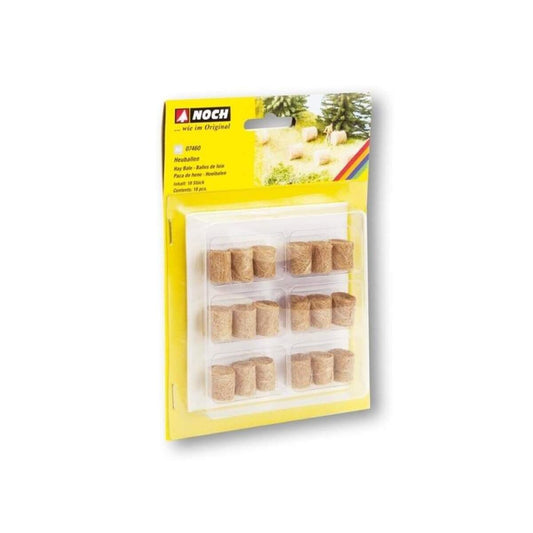 NOCH 07460 - Heuballen 18 Stück