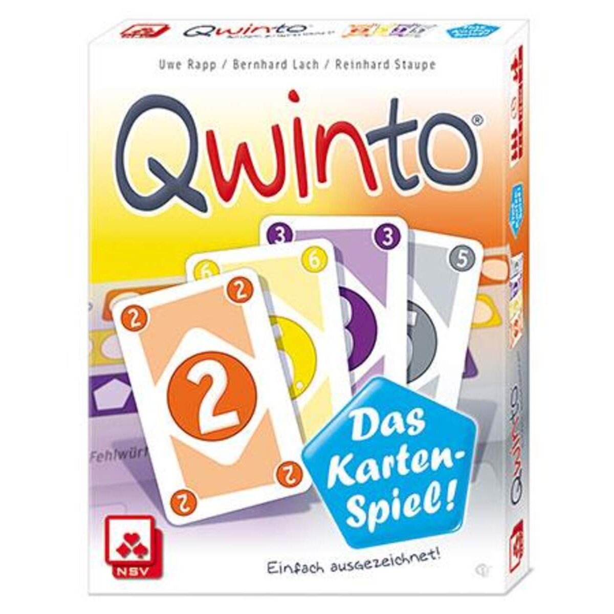 Nürnberger Spielkarten Qwinto Das Kartenspiel