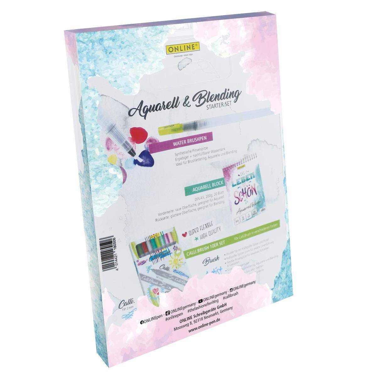 ONLINE Aquarell & Blending Set