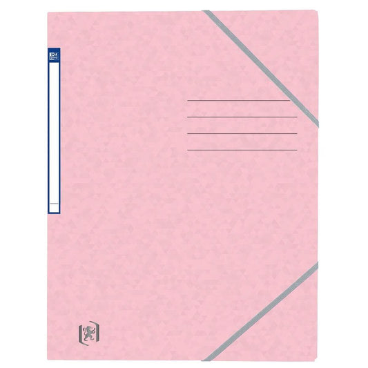 Oxford Eckspannmappe TOP FILE+, A4, pastell rosa
