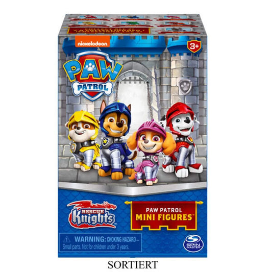 Spin Master Paw Patrol - Knights Mini Figuren Sortiment, 1 Stück, sortiert