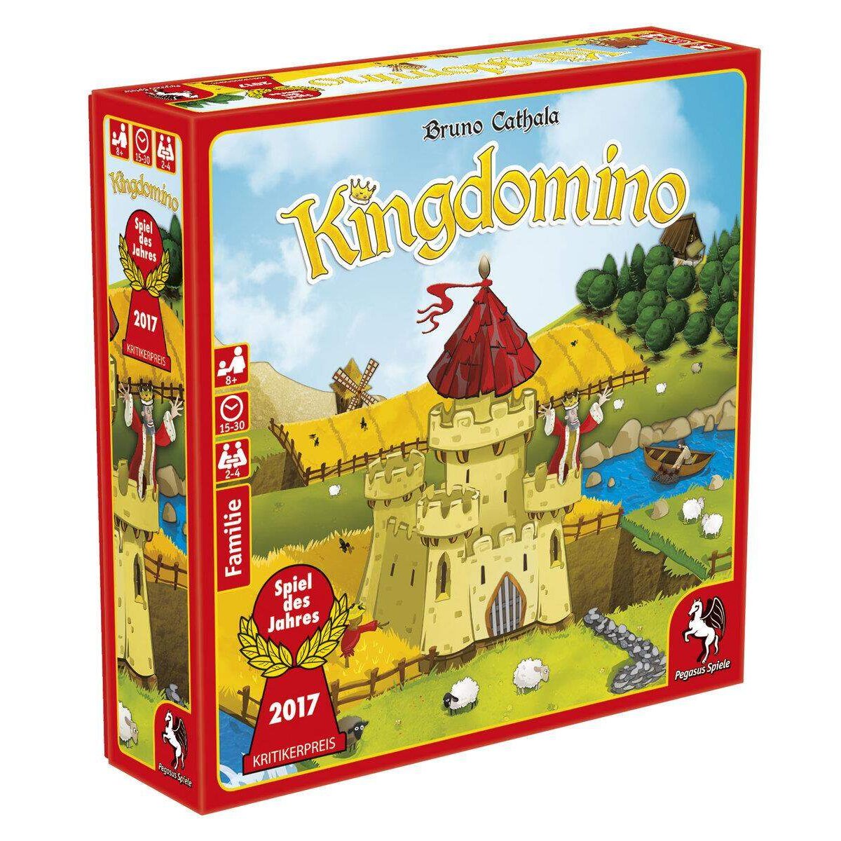 Pegasus Spiele Kingdomino Revised Edition Spiel des Jahres 2017