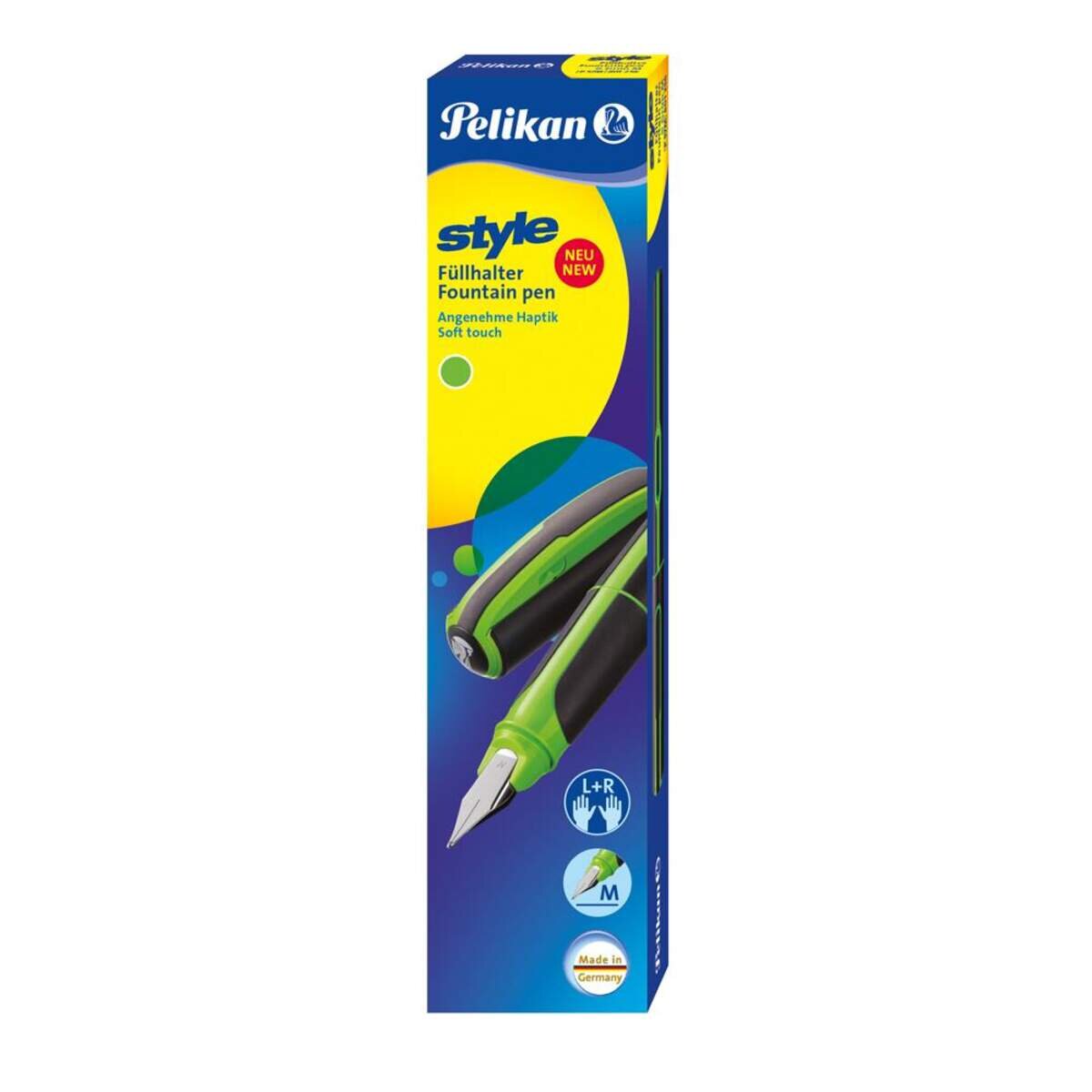 Pelikan Füllhalter Style P57M Neongrün