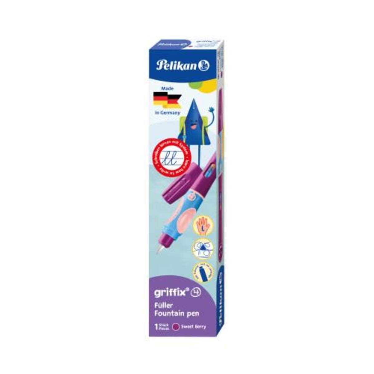 Pelikan griffix® Füller für Linksshänder, Sweet Berry