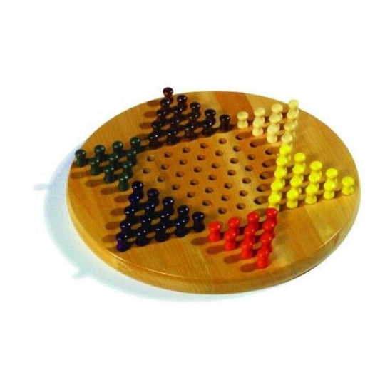 Philos Halma rund Holz