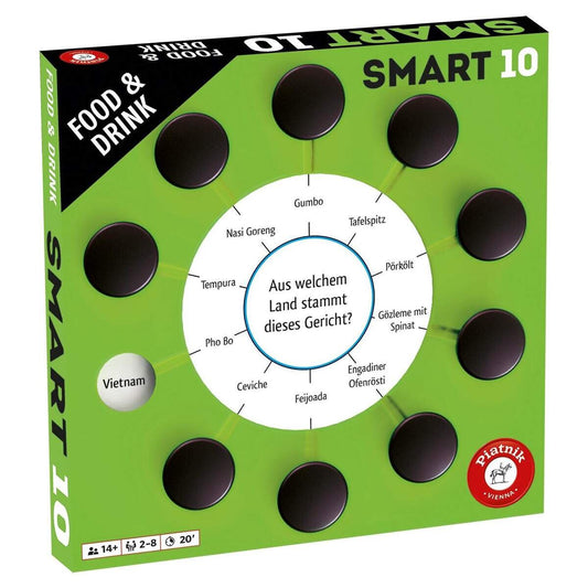 Piatnik Smart 10: Zusatzfragen 3.0 Food & Drink [Erweiterung]